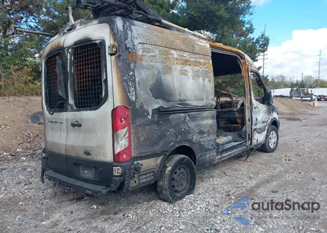 2019 Ford Transit-250 из США, поврежденный, VIN 1FTYR2CM2KKA85871